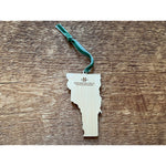 VT state ornament
